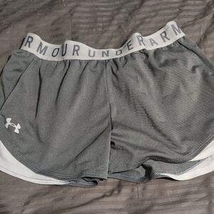 Under Armour Women's Athletic Shorts in Gray